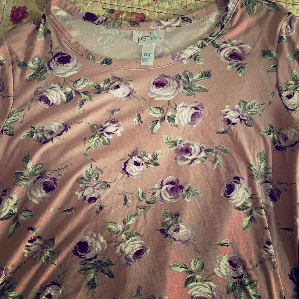 NWT Plus Bodycon Floral Dress